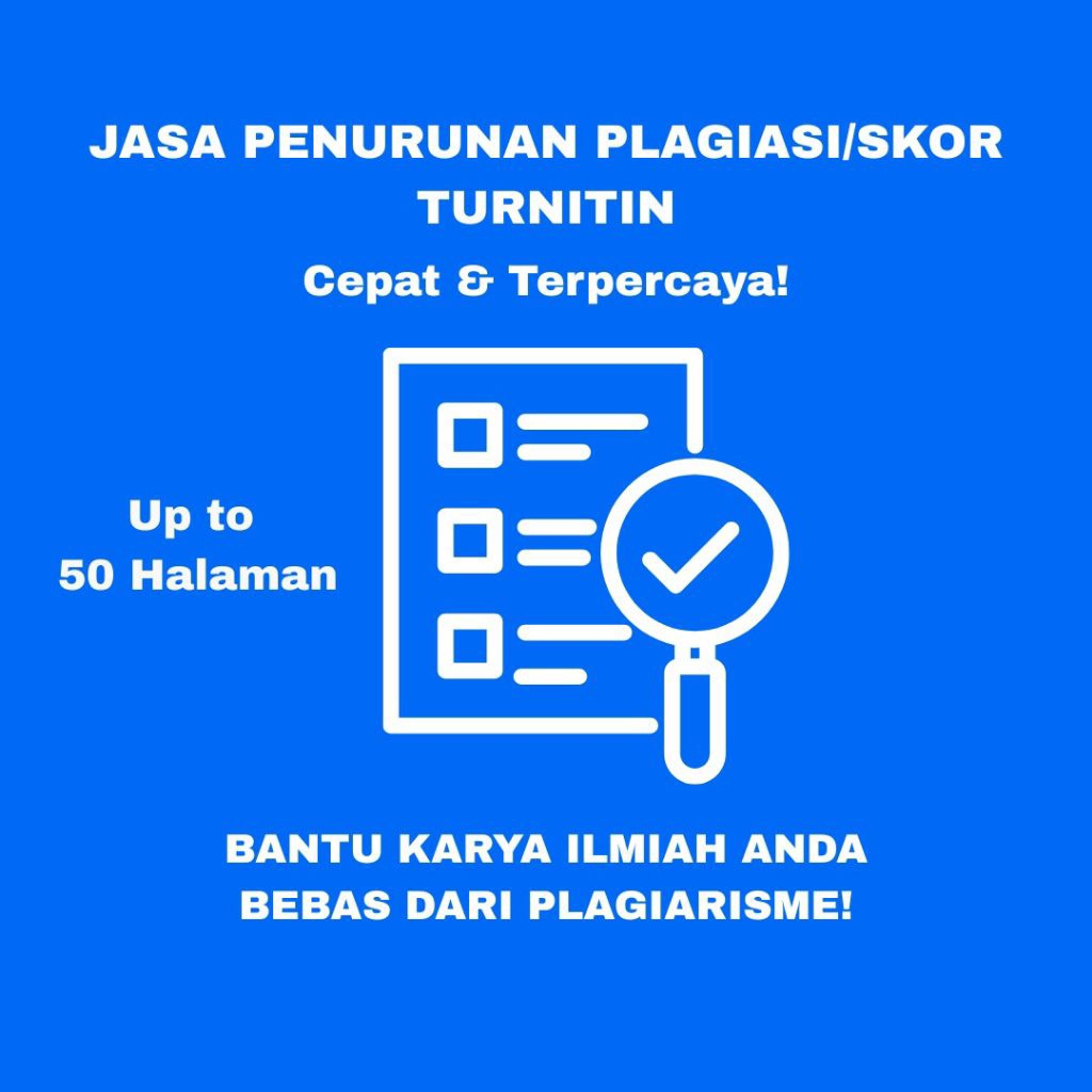 Jasa Penurunan Plagiasi/Skor Turnitin
