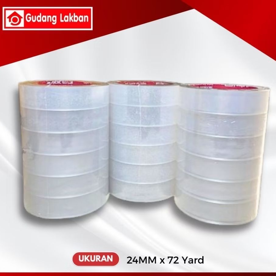 

ISOLASI 24MM X 72YARD Isolasi Stationery Isolasi Laundry Isolasi Kemasan