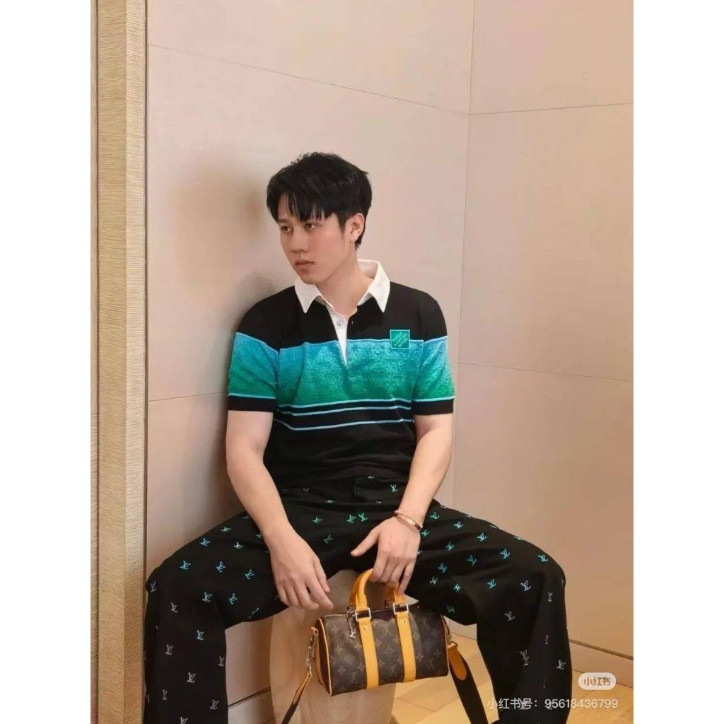 Baju Polo shirt Pria L761 LV