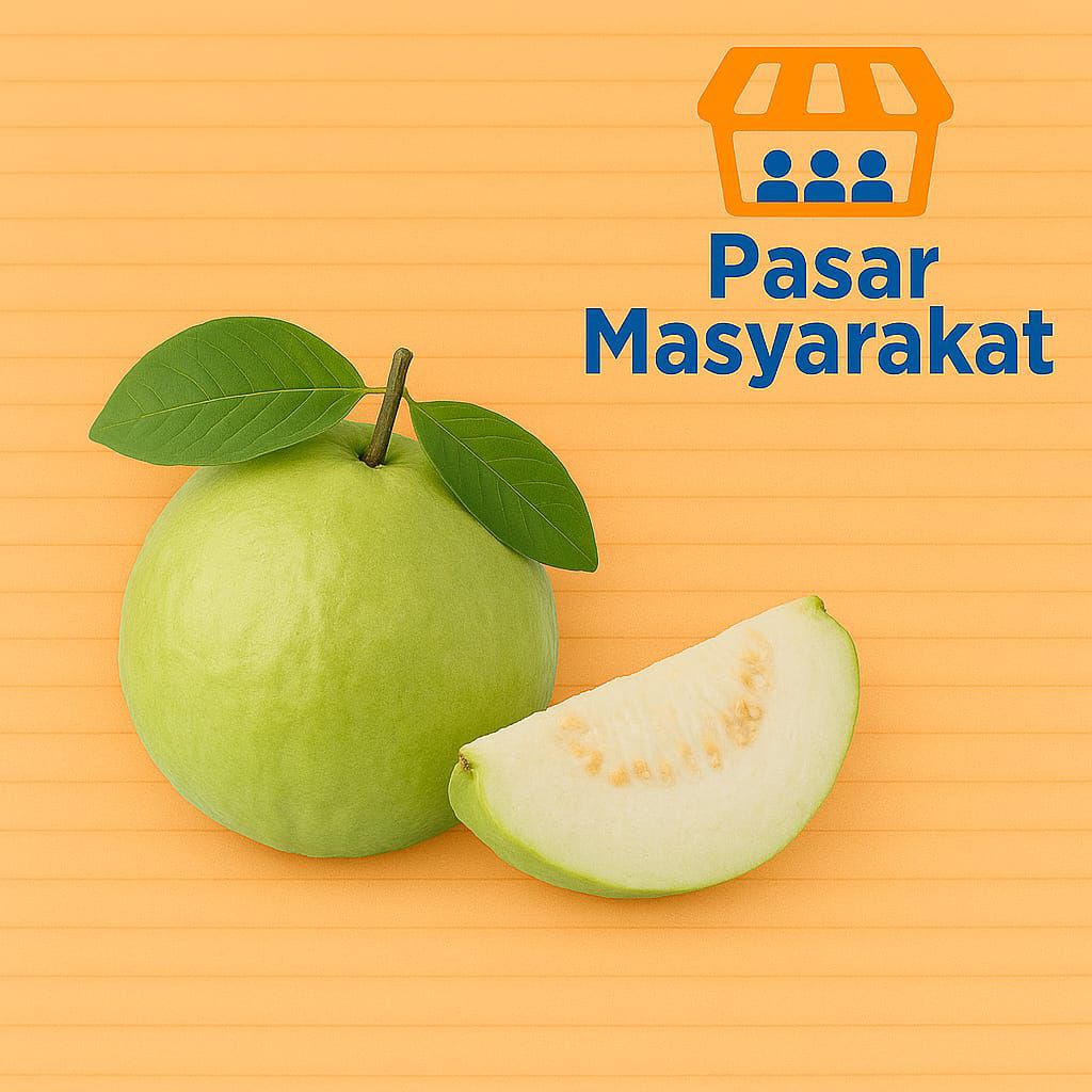 

Jambu Kristal Buah Segar Pasar.Masyarakat