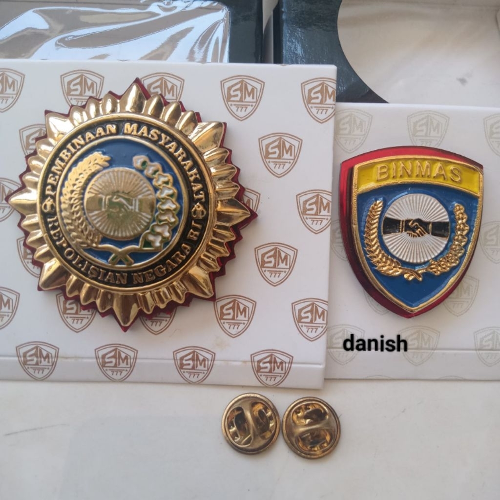 PIN WING BRIVET PDH BINMAS, RODA BINMAS POLRI