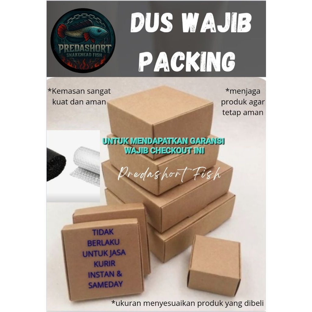

dus wajib packing garansi 100%