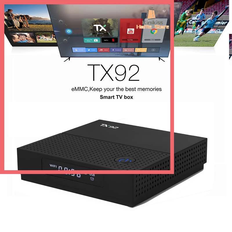 Tanix TX92 S912 3GB 32GB Android TV Box Octa Core 1000M LAN 5G Dual WiFi Bluetooth