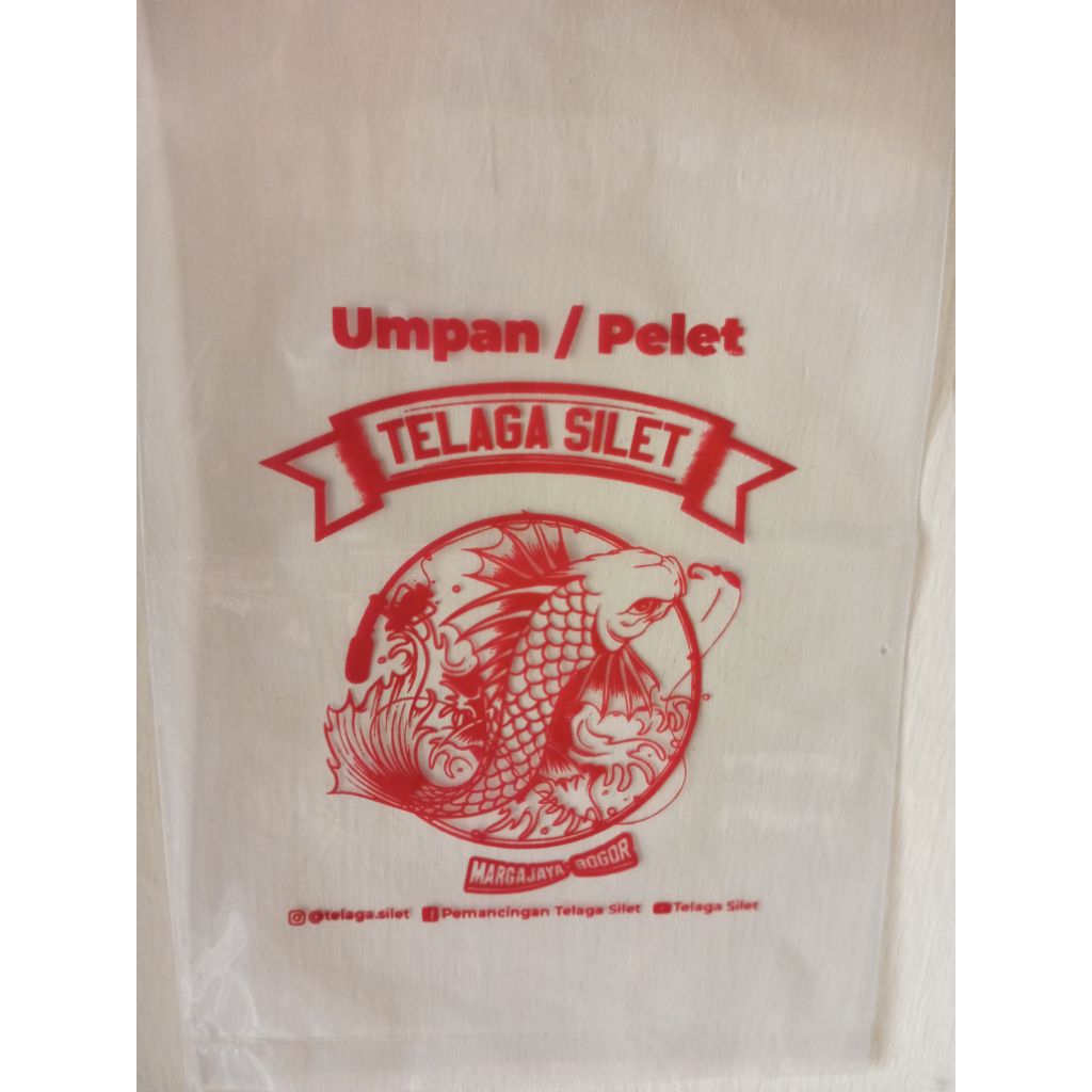 Sablon Plastik PE 18x30 tebal 05 - plastik kemasan - plastik lentur - plastik frozen