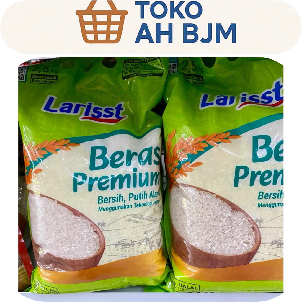 

Larisst beras premium 2,5 kg