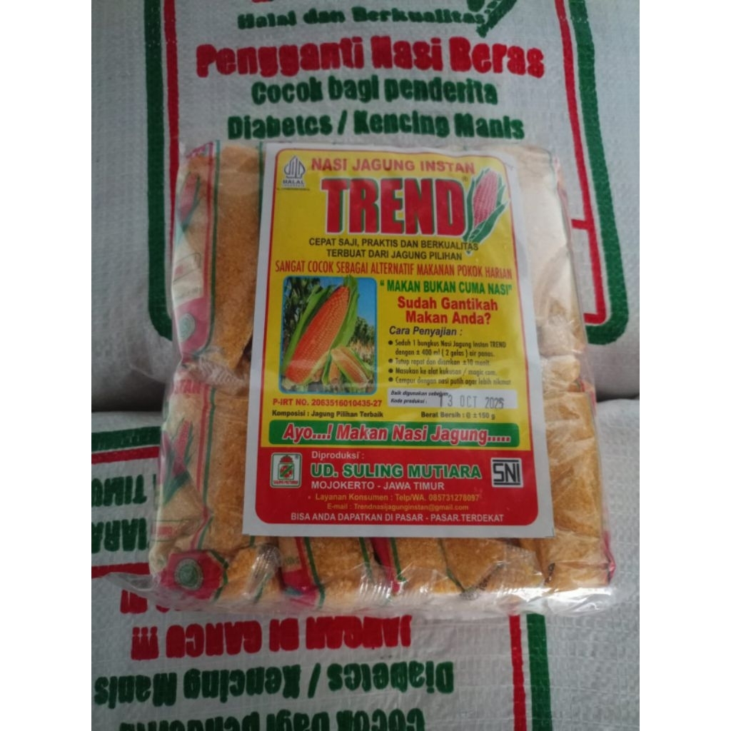 

Nasi Jagung instant / Ampok 1 pack