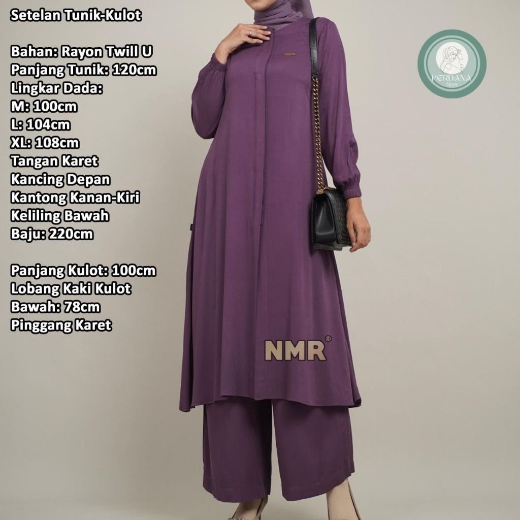 NAMIRA setelan tunik kulot K. 0180