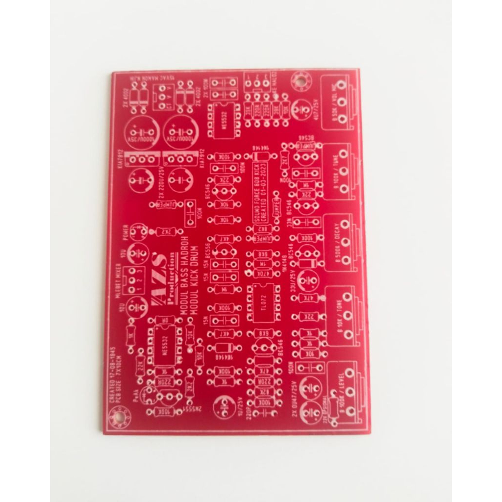 PCB Modul Bass Hadroh