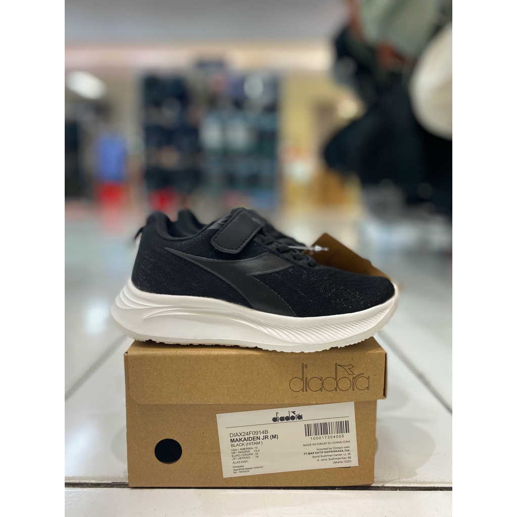 Diadora Anak Hitam Original