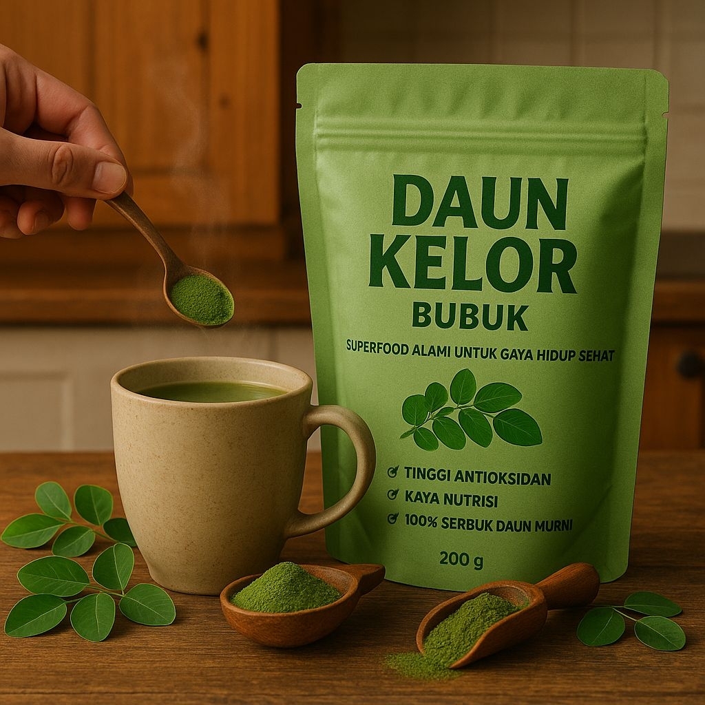 

bubuk daun kelor