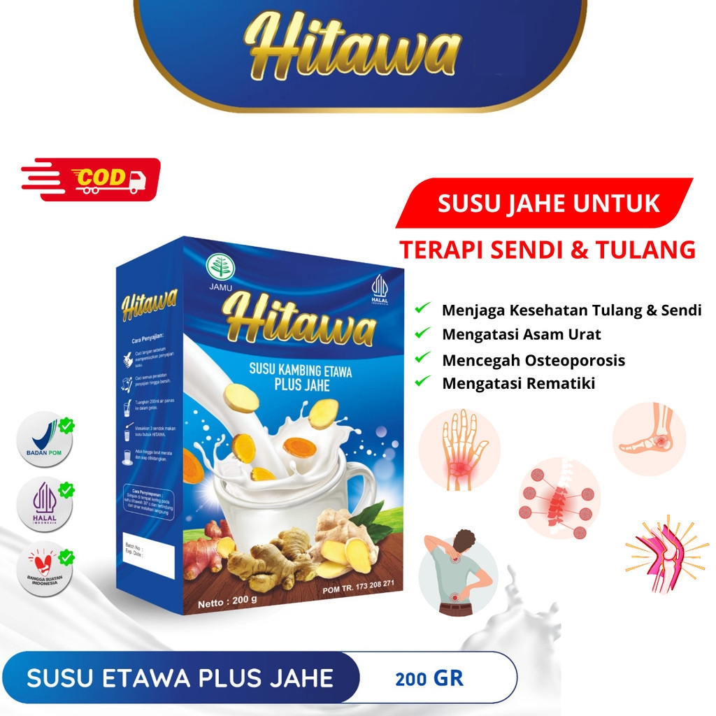 

HITAWA Susu Etawa Meredakan NYERI SENDI &TULANG | MENGATASI PEGAL LINU | NYERI PUNGGUNG | SAKIT PINGGANG