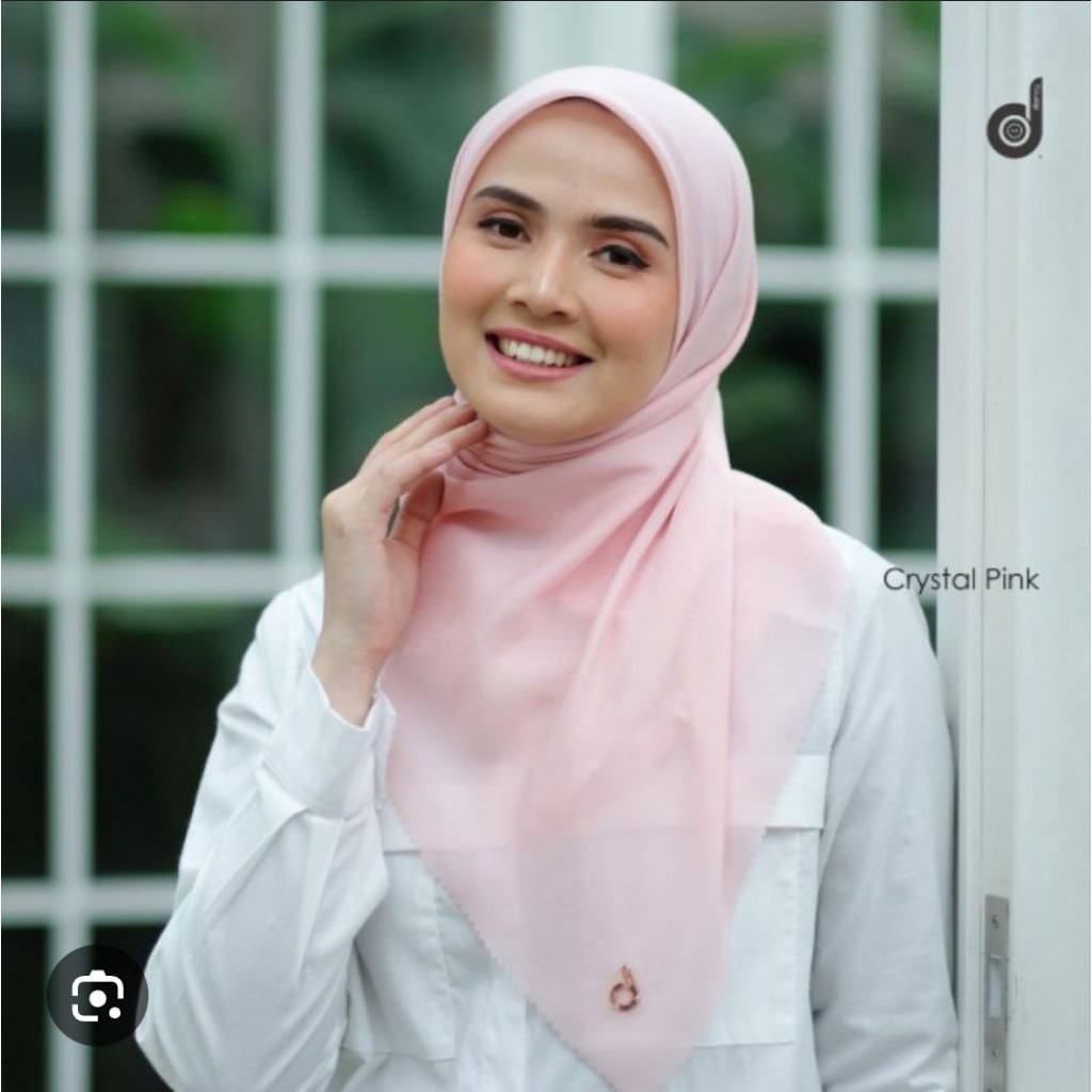 HIJAB DEENAY LIZA POLOS CRYSTAL PINK