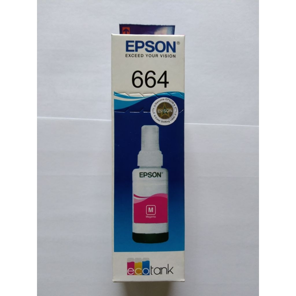 TINTA PRINTER EPSON 664 MAGENTA (MERAH)