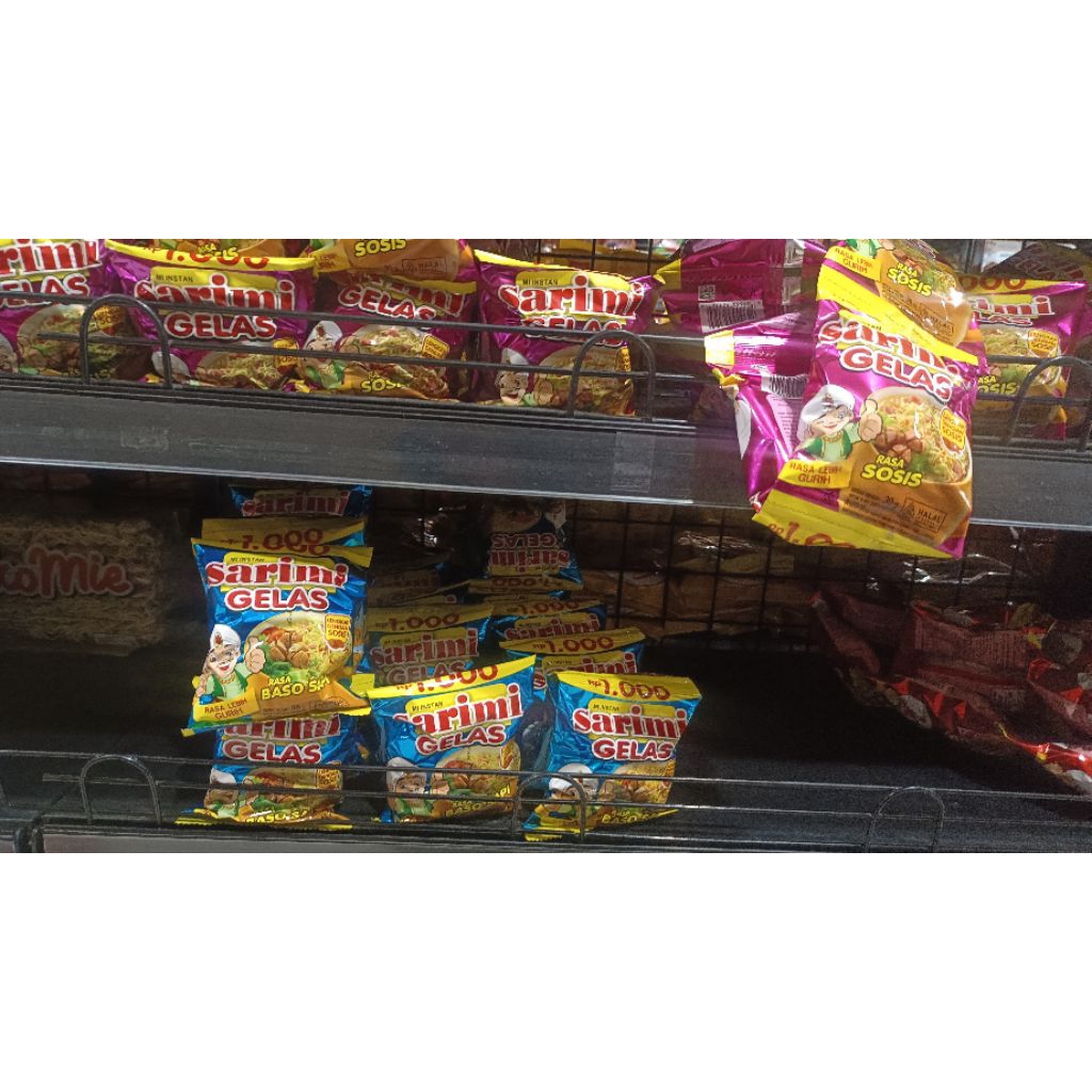 

SARIMI GELAS 1 Renceng isi 10 pcs