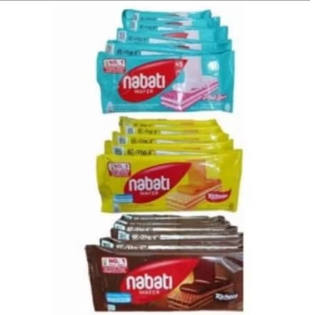 

NABATI WAFER 1000 16GR ( ISI 10 SACHET )