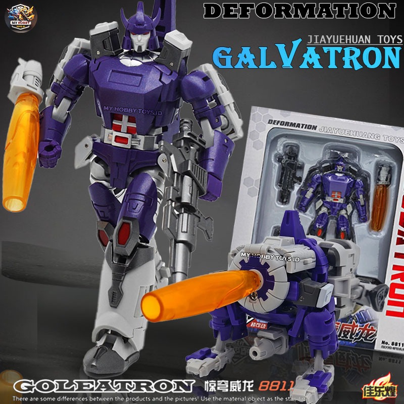 Action Figure Robot Transformers Galvatron Goleatron Leader Decepticon Versi Animasi Not Hasbro