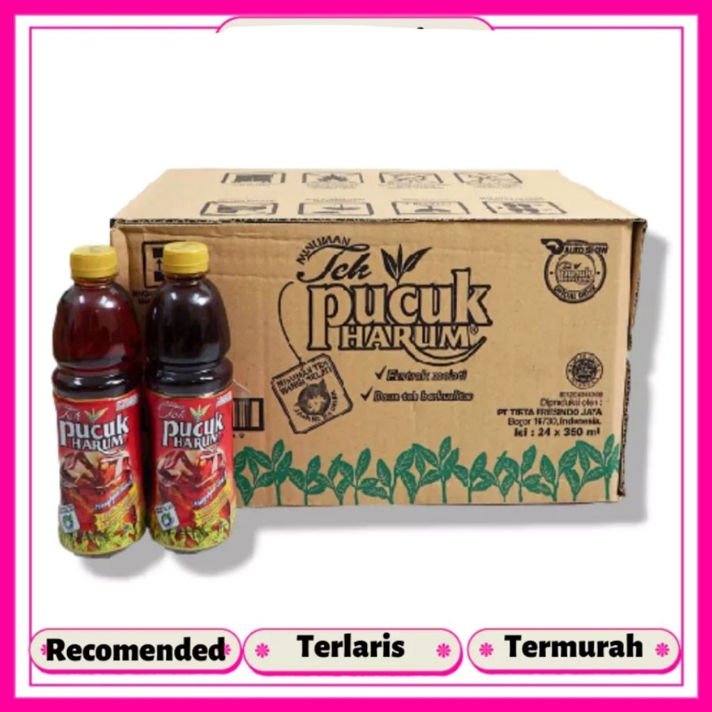 

Teh pucuk harum 350ml satu kardus / Teh pucuk harum 350ml 1 karton isi 24pcs