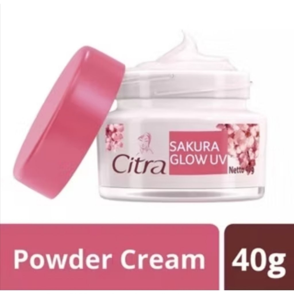 CITRA SAKURA GLOW 40 Gr.CITRA POWDER CREAM | CITRA HAZELINE | CITRA GLOW PEARL
