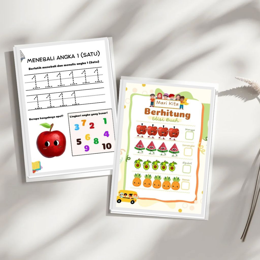 PDF | BUKU BERHITUNG ANAK USIA DINI | PRASEKOLAH | PAUD - TK