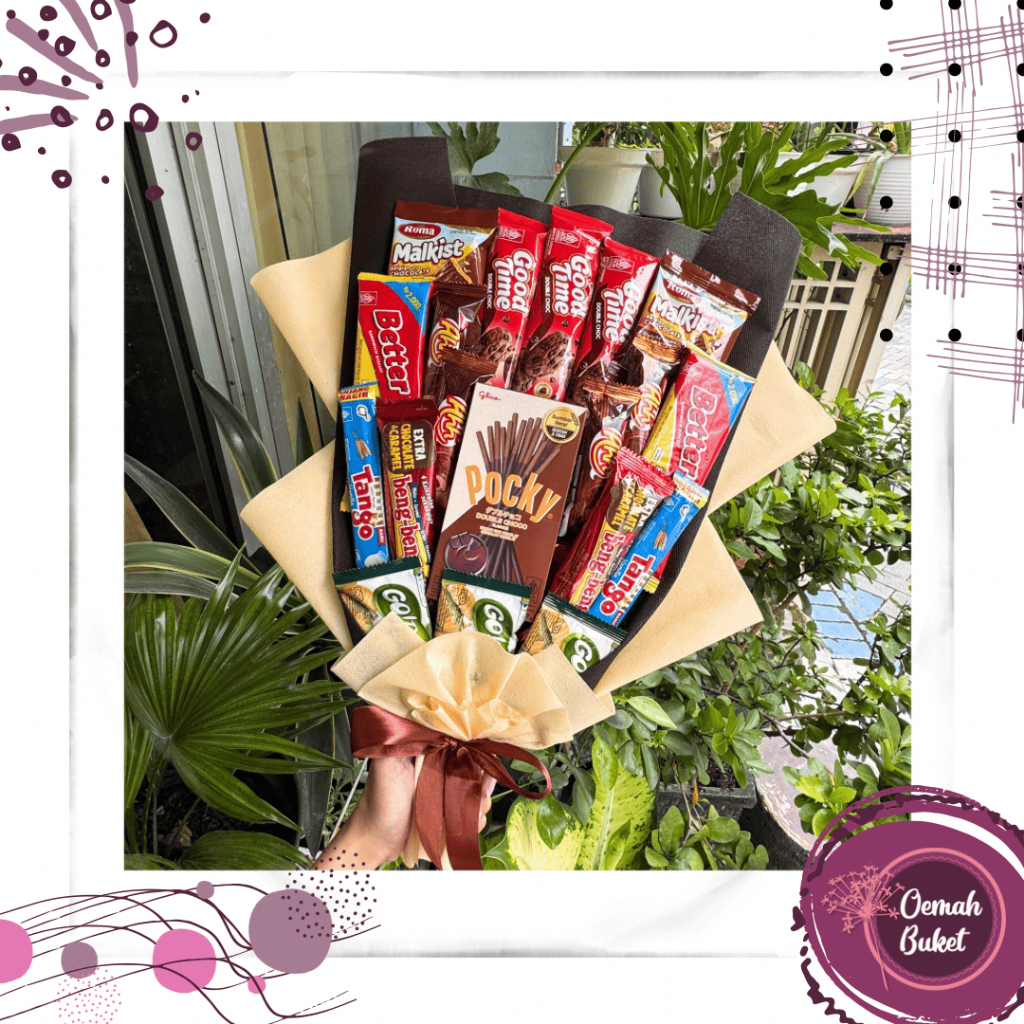

Buket Snack Wisuda | Buket Wisuda | Buket Snack Murah | Buket Jajan | Buket Makanan | Oemah Buket Official