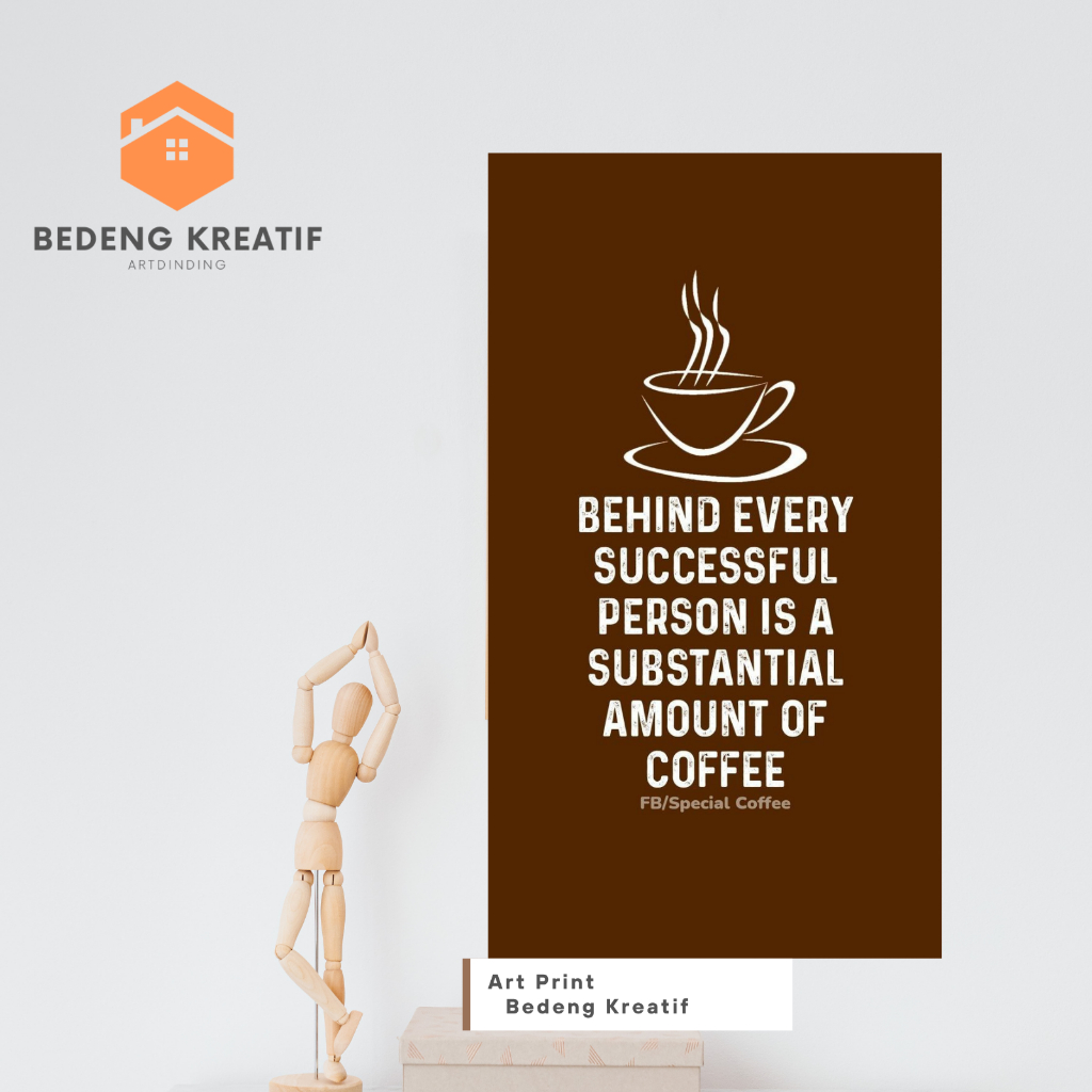 Poster kopi Hiasan dinding cafe