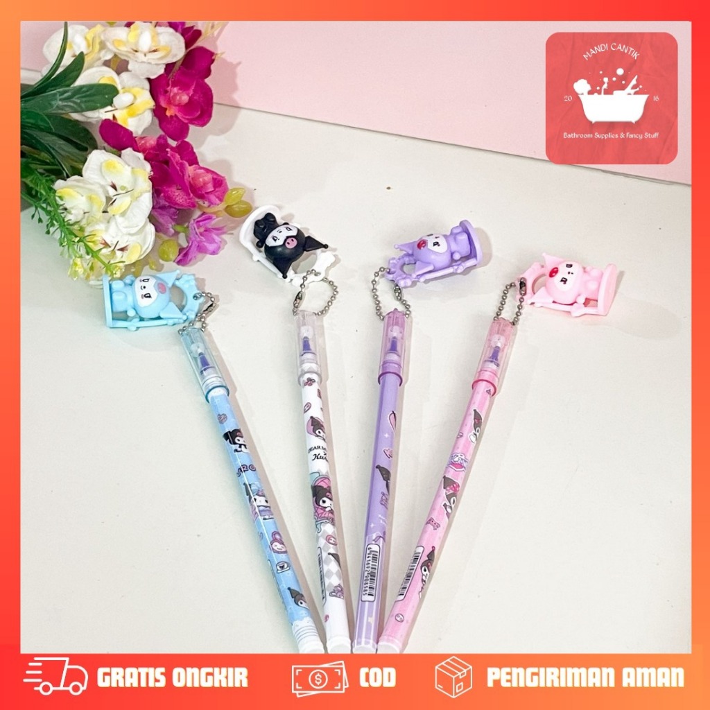 

PULPEN GANTUNGAN AYUNAN KUROMI FULLBODY PG-1968 PEN LUCU IMUT KADO UNIK SOUVERNIR