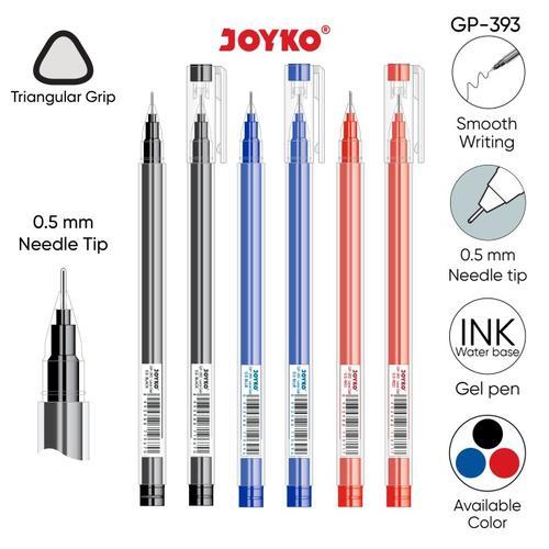 

Gel Pen Pulpen Pena Joyko GP-393 Leos Gel - 12 pcs Biru