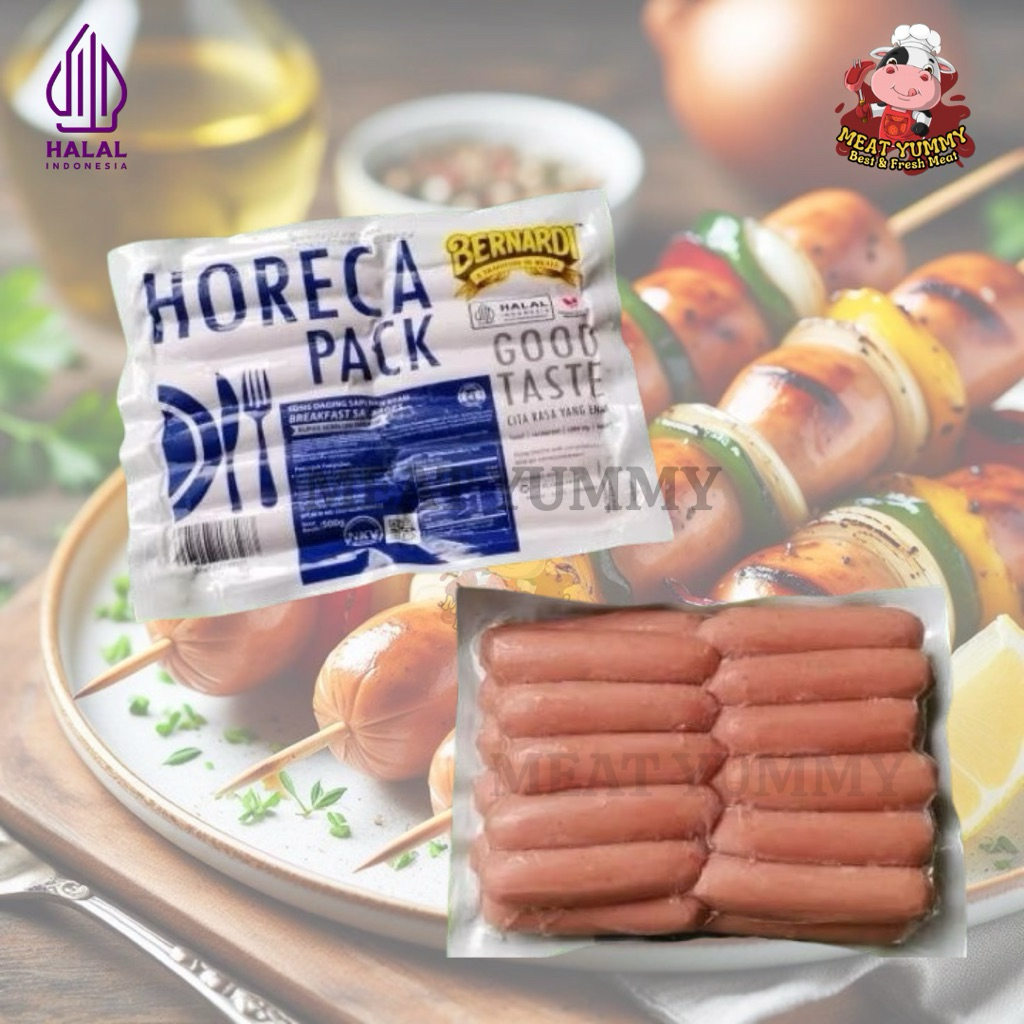 

Bernardi Sosis Horeca Pack 500gram