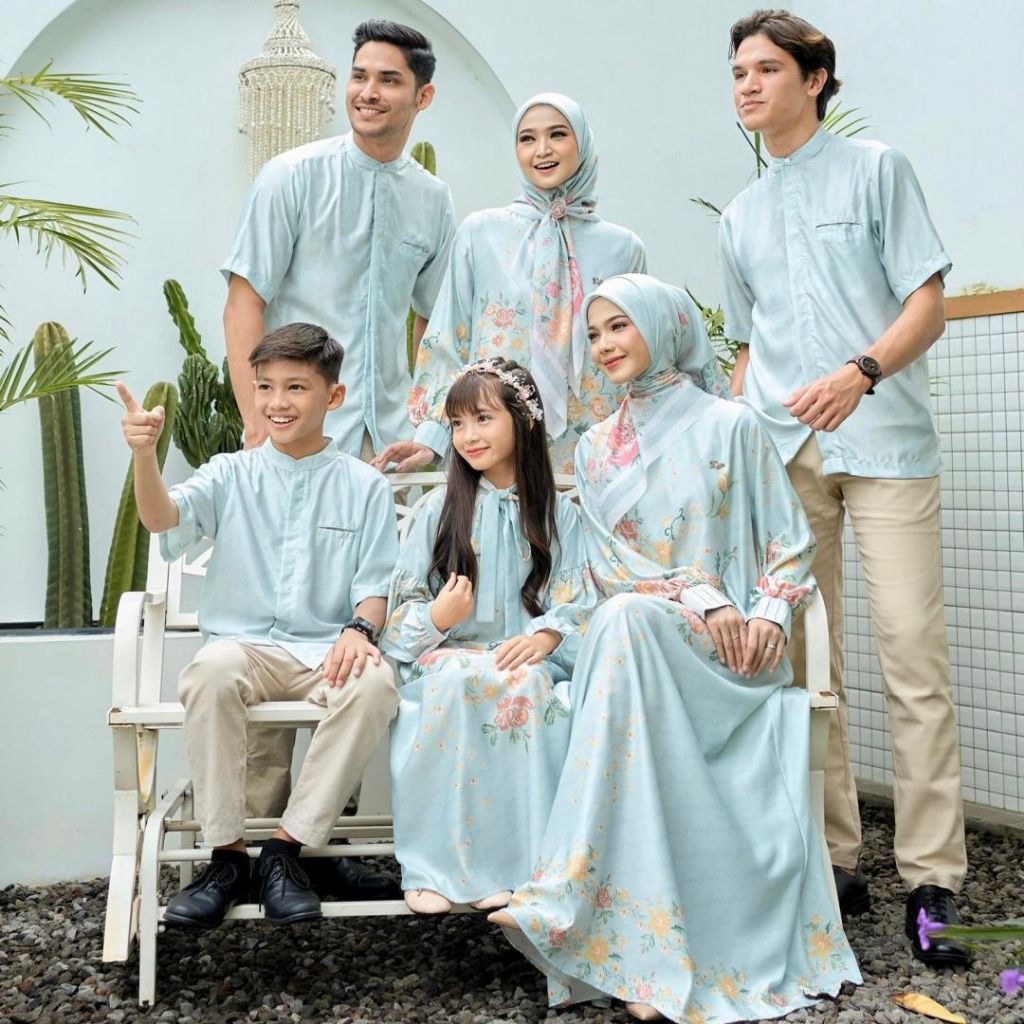 DYN SIGNATURE KRISTIK SERIES | CAITLYN DRESS DEWASA | SARIMBIT KELUARGA TERBARU | FASHION MUSLIM