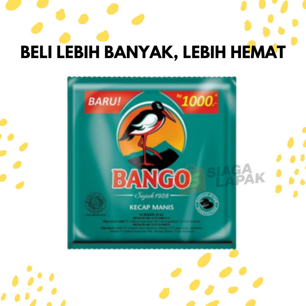 

Kecap Manis Bango 1 SACHET ECERAN [BELI BANYAK LEBIH MURAH]