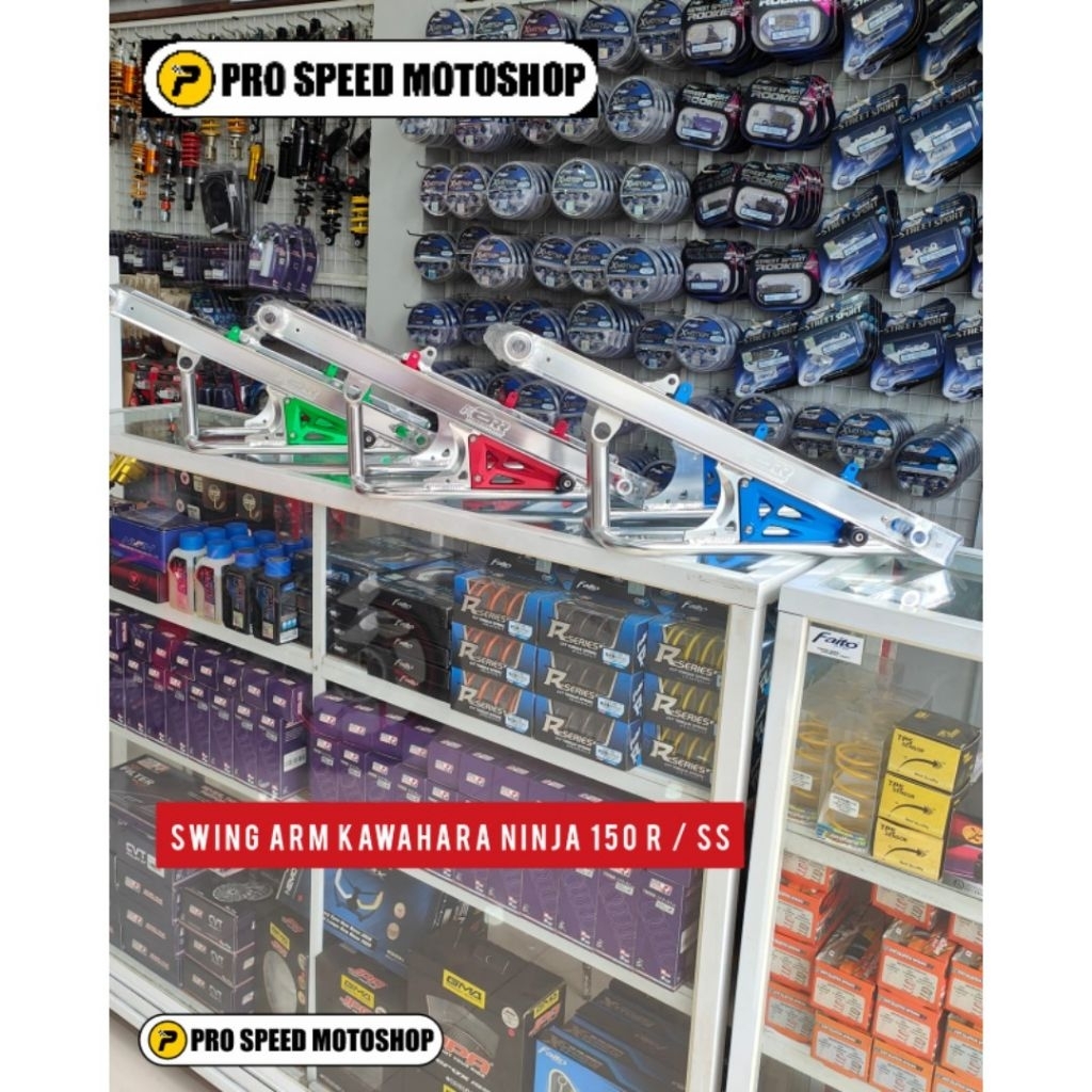 Swing Arm KAWAHARA KWR K2RR Premium v2 Almunium CNC Ninja 150 R Ninja 150 RR Ninja 150 SS
