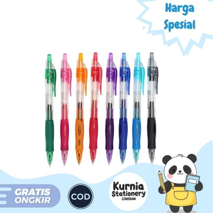 

M&G Retractable Gel Pen 0.7mm AGP12371 Ballpoint Gel / Pulpen Jel Cetek