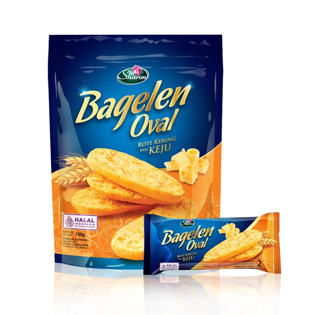 

KUE BAGELEN OVAL KERING BUTTER KEJU 100 GR SHARON MAKANAN RINGAN