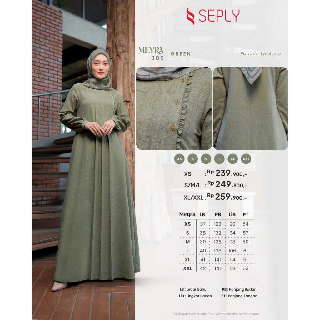 SEPLY MEYRA 386 & 389 GAMIS