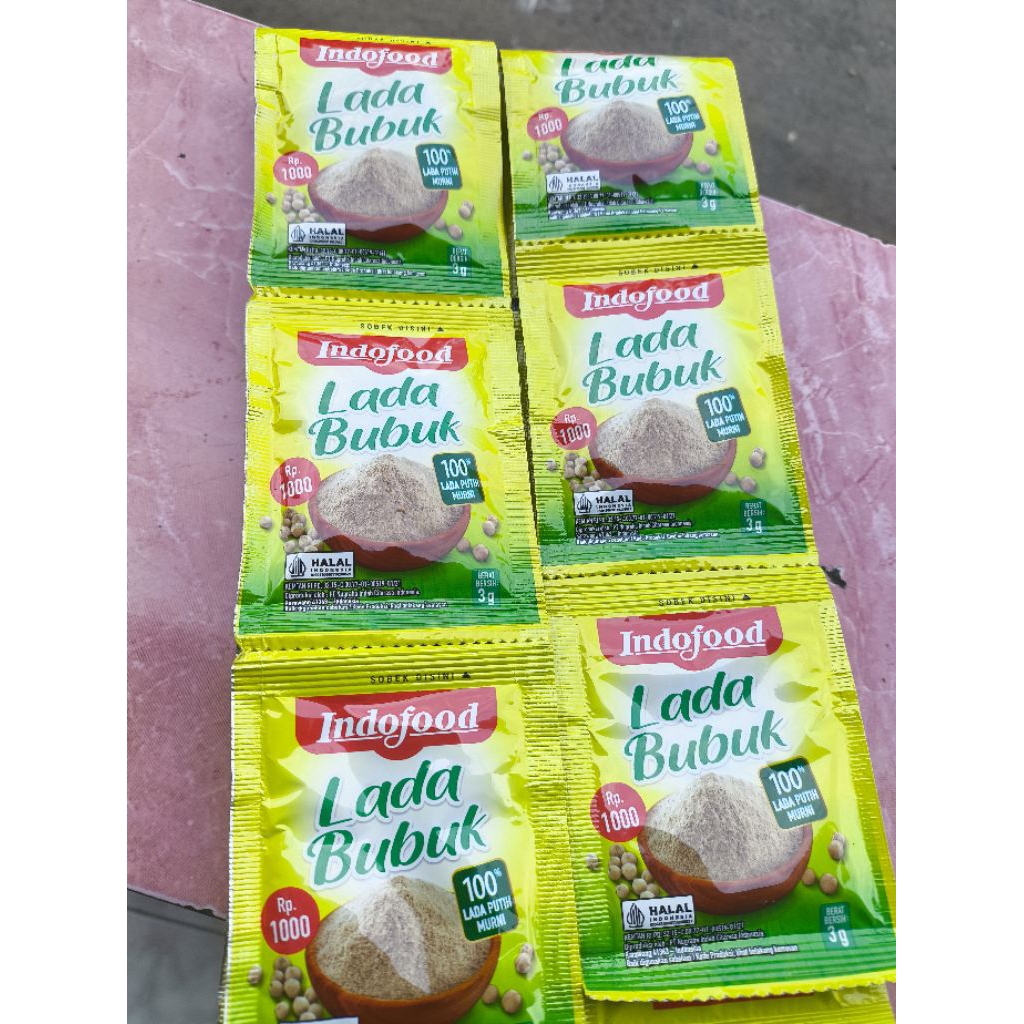

Indofood Lada Bubuk 3gr