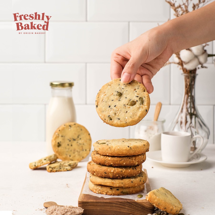 

Single Pack - Multi Grain Cookies - Freshly Baked by Origin Bakery