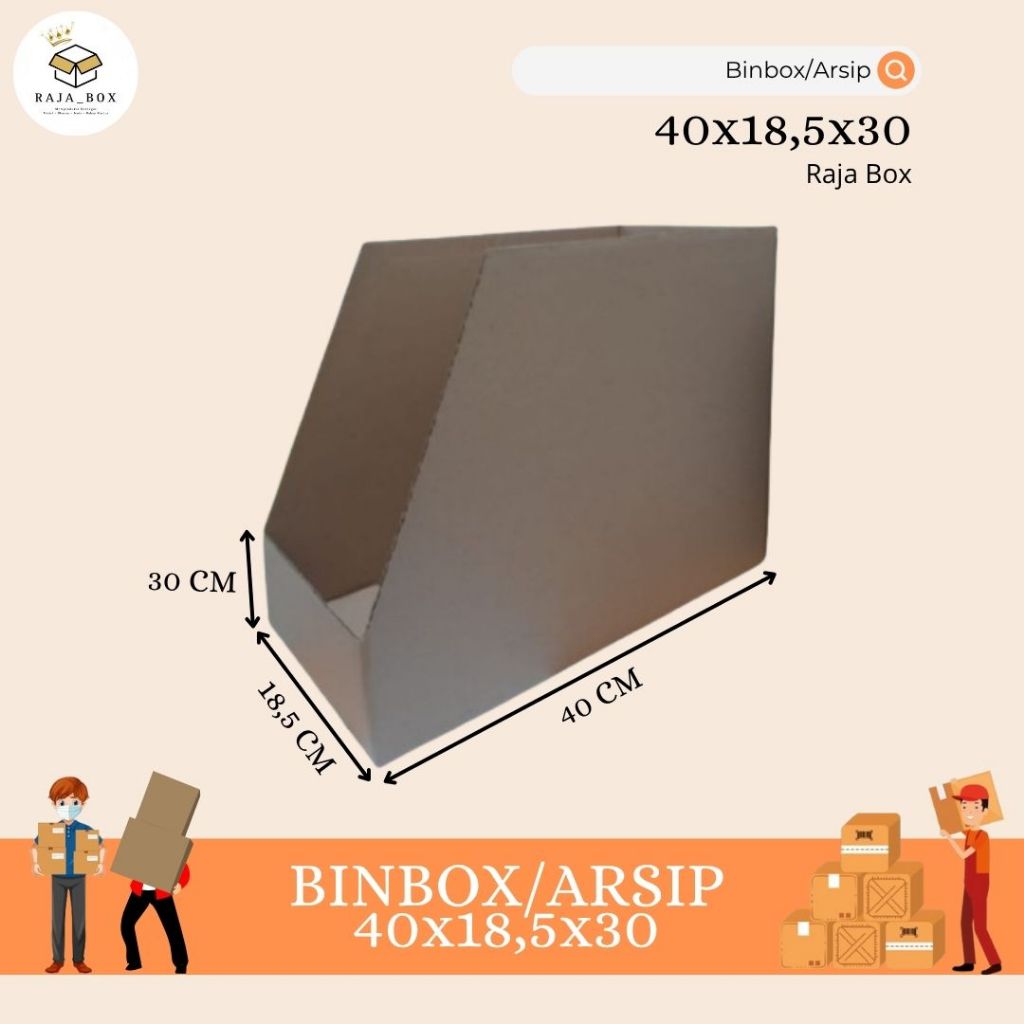 

Kardus Arsip Bin Box 40x18,5x30