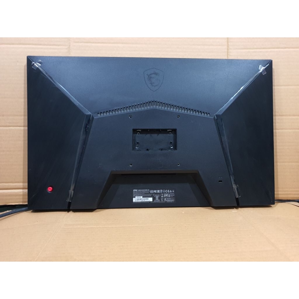 MONITOR MSI OPTIX G241V E2 / G241 / G2412 (24"), MINUS PECAH, JUAL MESIN SAJA BONUS FRAME, TANPA KAK