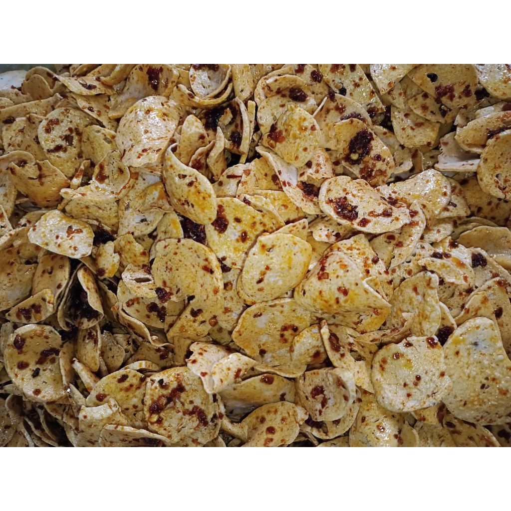 

Basreng Pipih Chili Oil dan Original