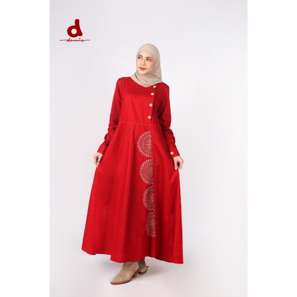 Abaya Dannis/Gamis Dannis/Abaya Muslim/Gamis Muslim/Abaya Dewasa/Gamis Dewasa
