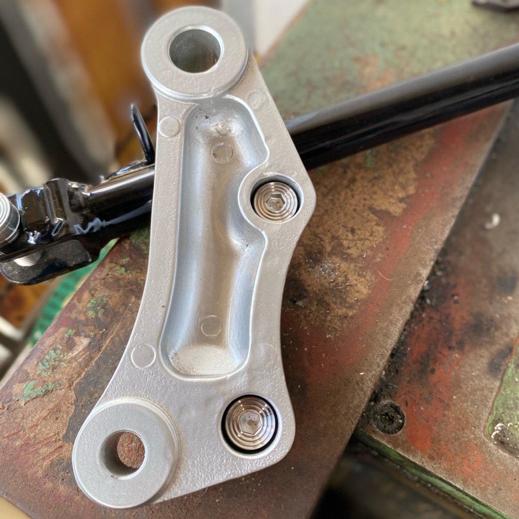 baut l stainless breket kaliper belakang ninja