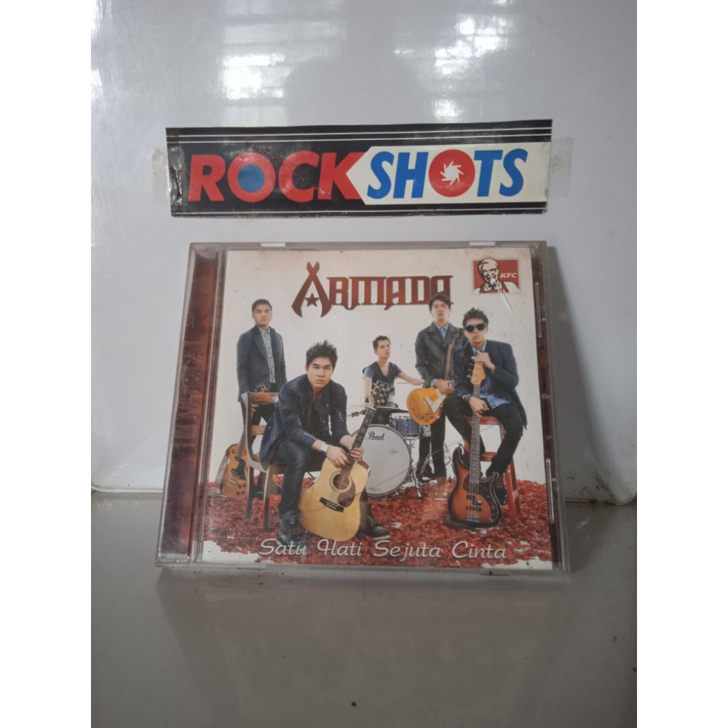 kaset cd Armada satu hati sejuta jiwa