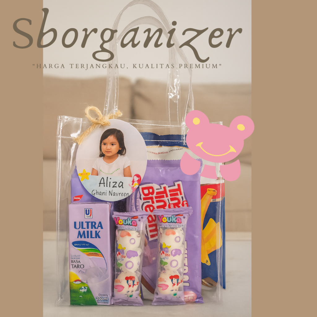 

Tas Full Mika Transparant, Goodiebag Mika,Tas LunchBox,Goodiebag, Tas sembako ,goodie bag ulangtahun