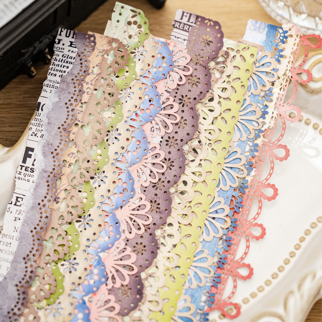 

(5M13) 10pcs Kertas Hias Seri Final Pewarnaan Hujan Untuk Dekorasi Scrapbook Bullet Journal Diary Jurnal Retro Vintage