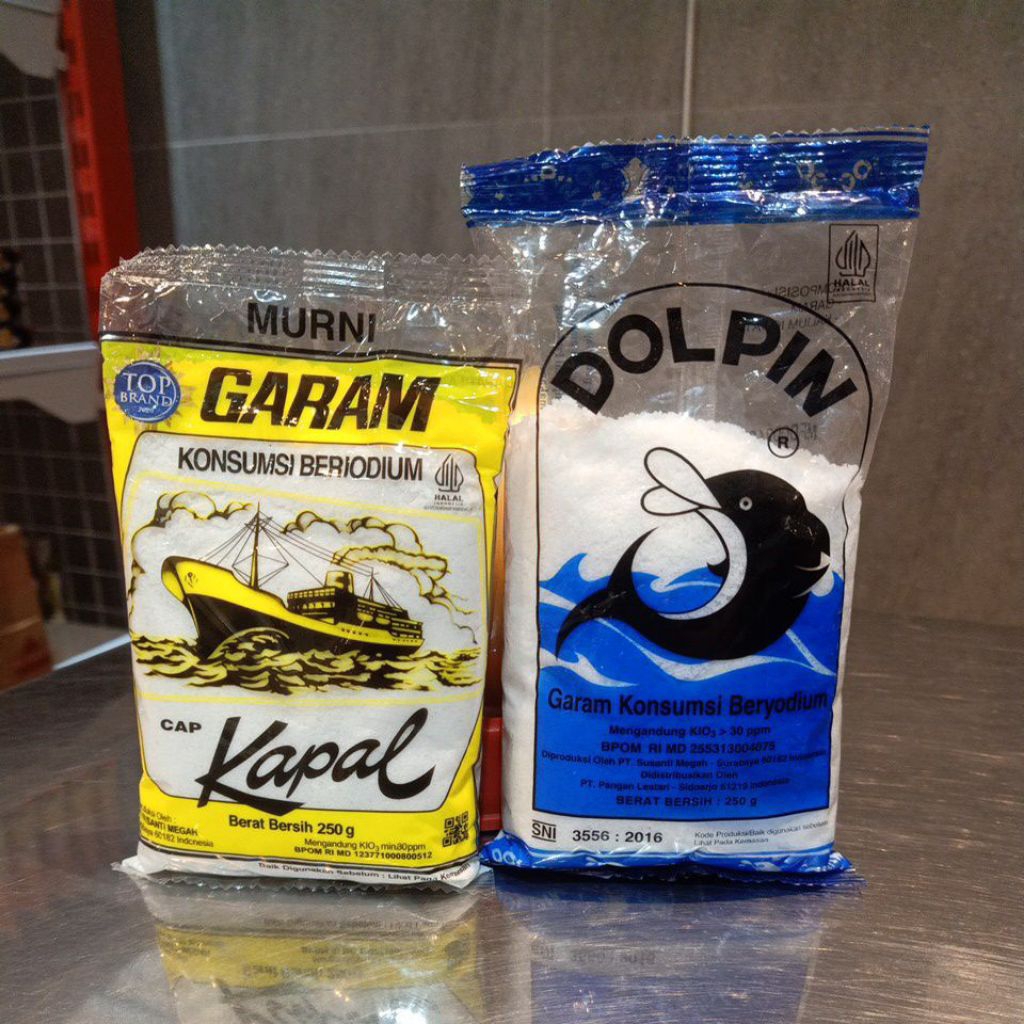 

gram konsumsi beryodium garam kapal & dolphin