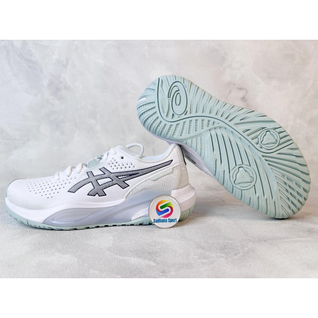 CUCI GUDANG BEST DEALS Sepatu Tenis Asics Gel Challenger 15 M White/Lichen Rock