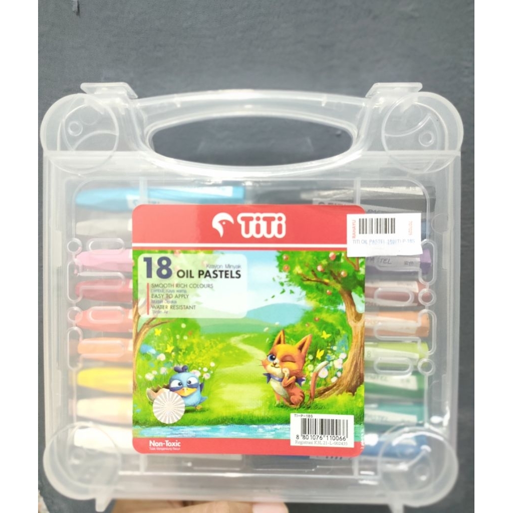 

TITI Oil Pastel (Krayon Minyak) 18 Colours