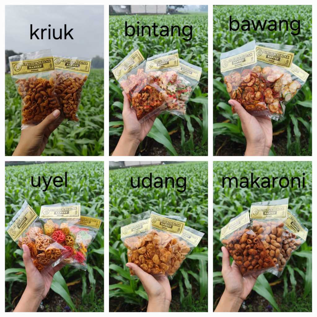 

KERUPUK SEBLAK BANTET PAKET HEMAT BUNDLING EKONOMIS