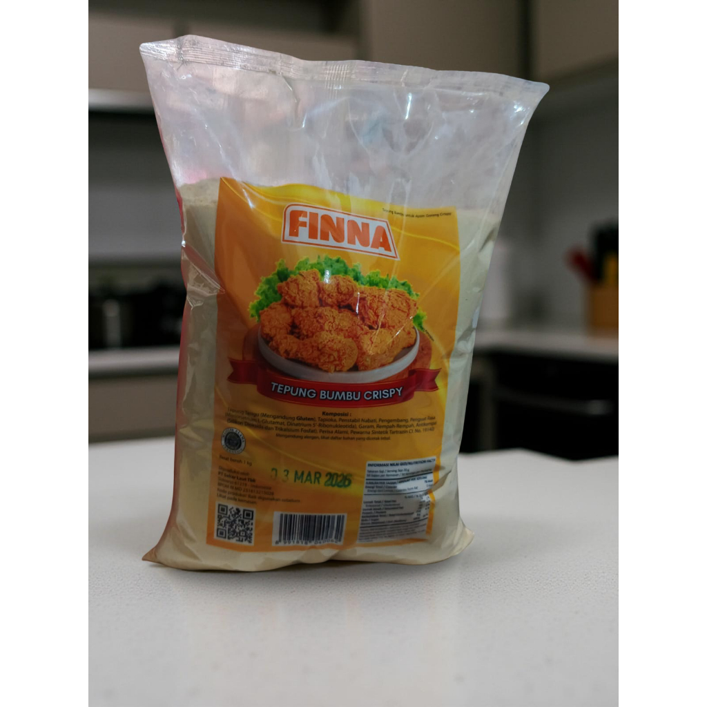 

FINNA TEPUNG BUMBU AYAM GORENG CRISPY 1KG