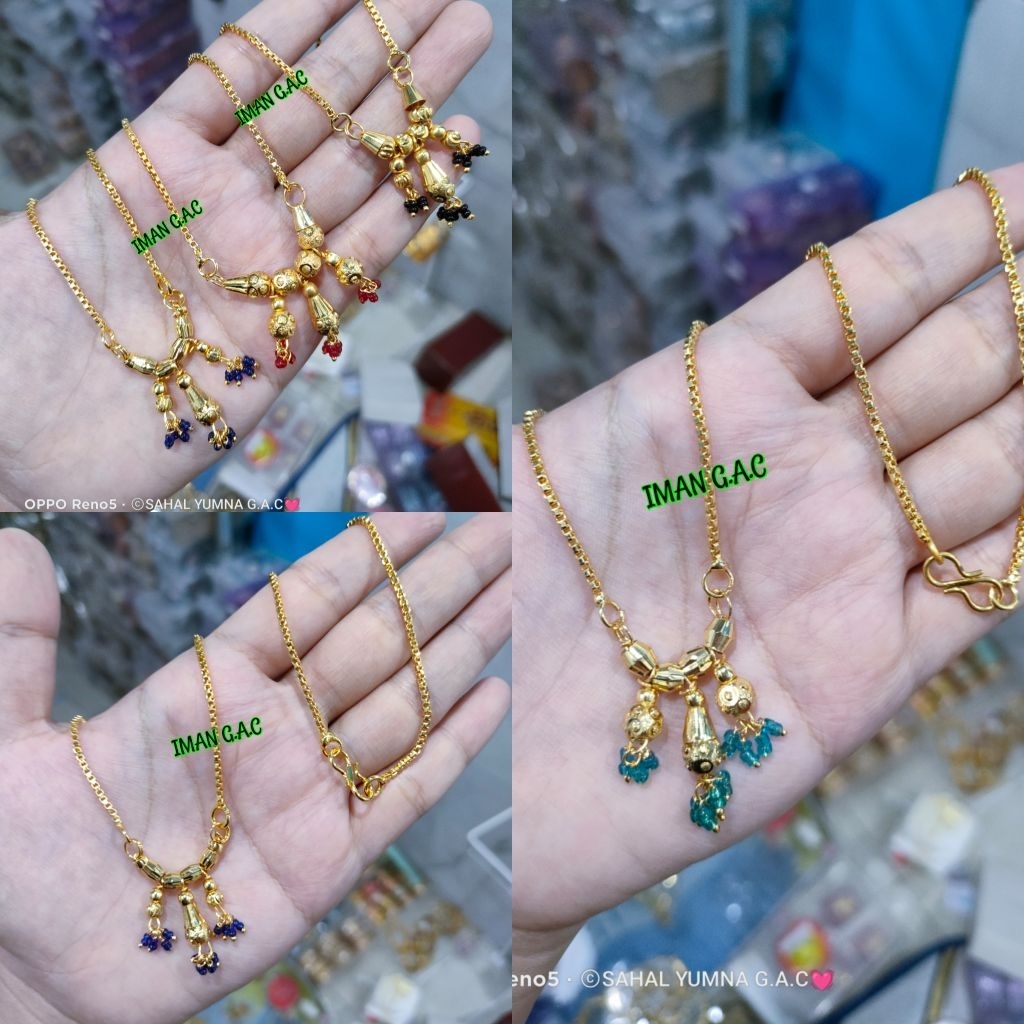 Kalung mangalsutra/kalung dubai kalung india